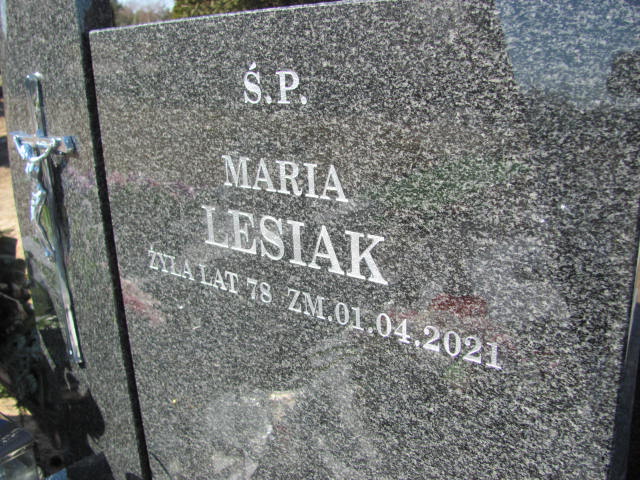 Maria Lesiak Miedzierza - Grobonet - Wyszukiwarka osób pochowanych